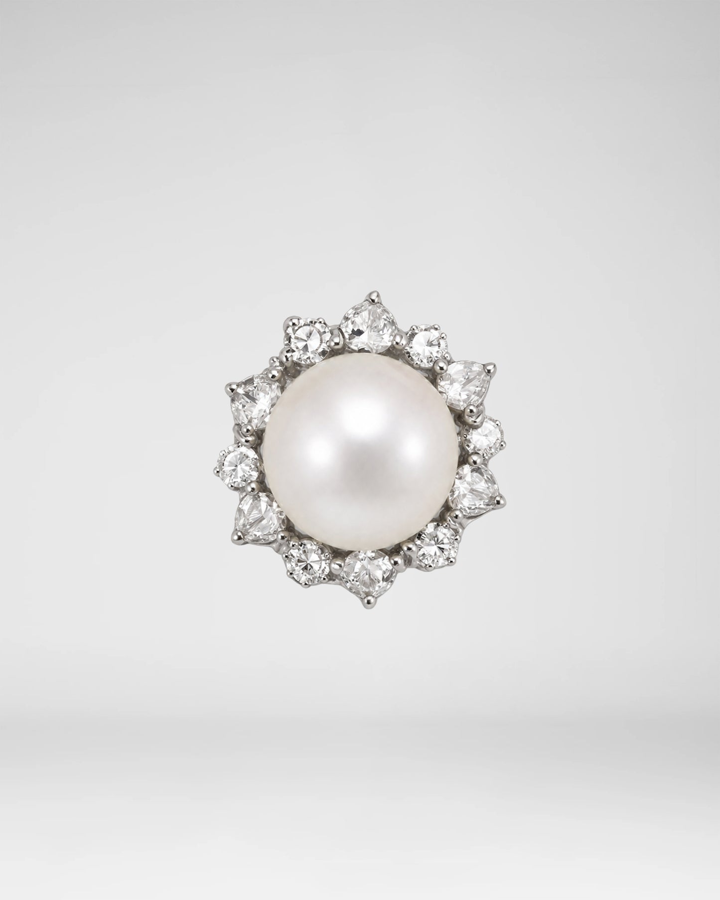Pearl Halo Brooch