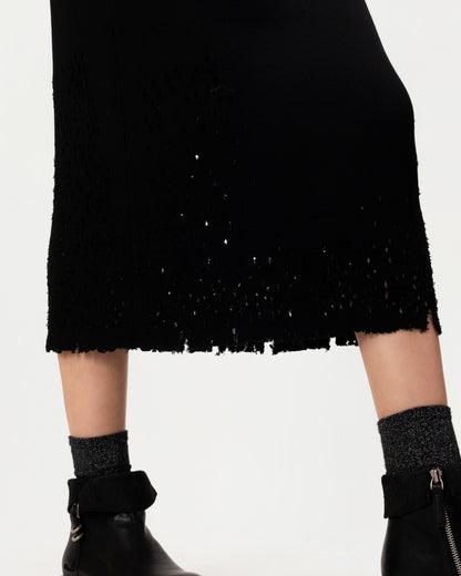 Afterdark Knit Midi Skirt