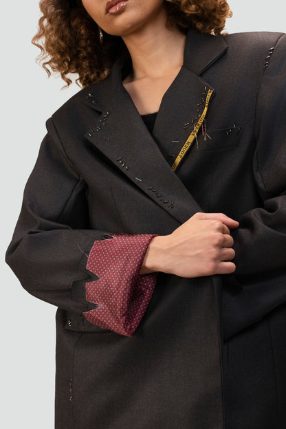 Offset Tailored Jacket