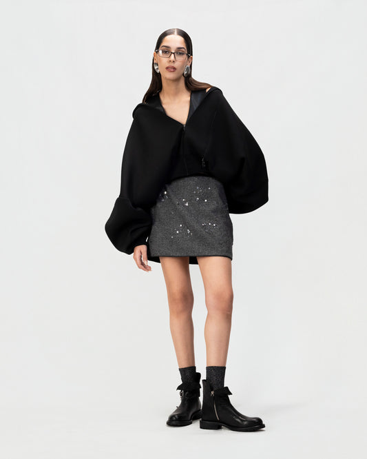 Ashlight Sequin Mini Skirt