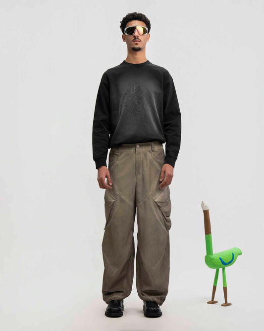 Faded Crest Sweatshirt