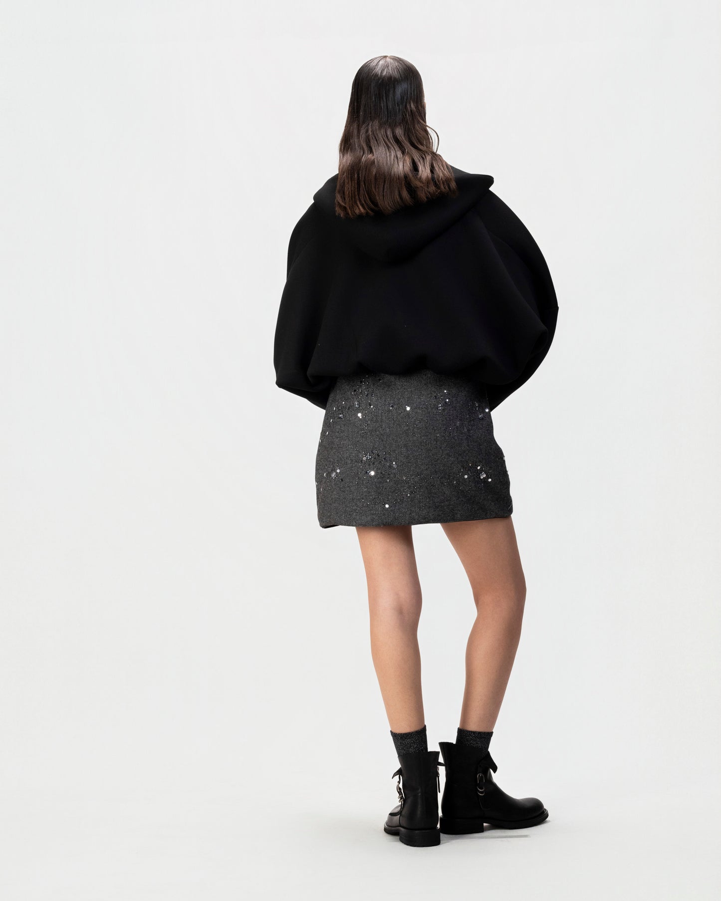 Ashlight Sequin Mini Skirt