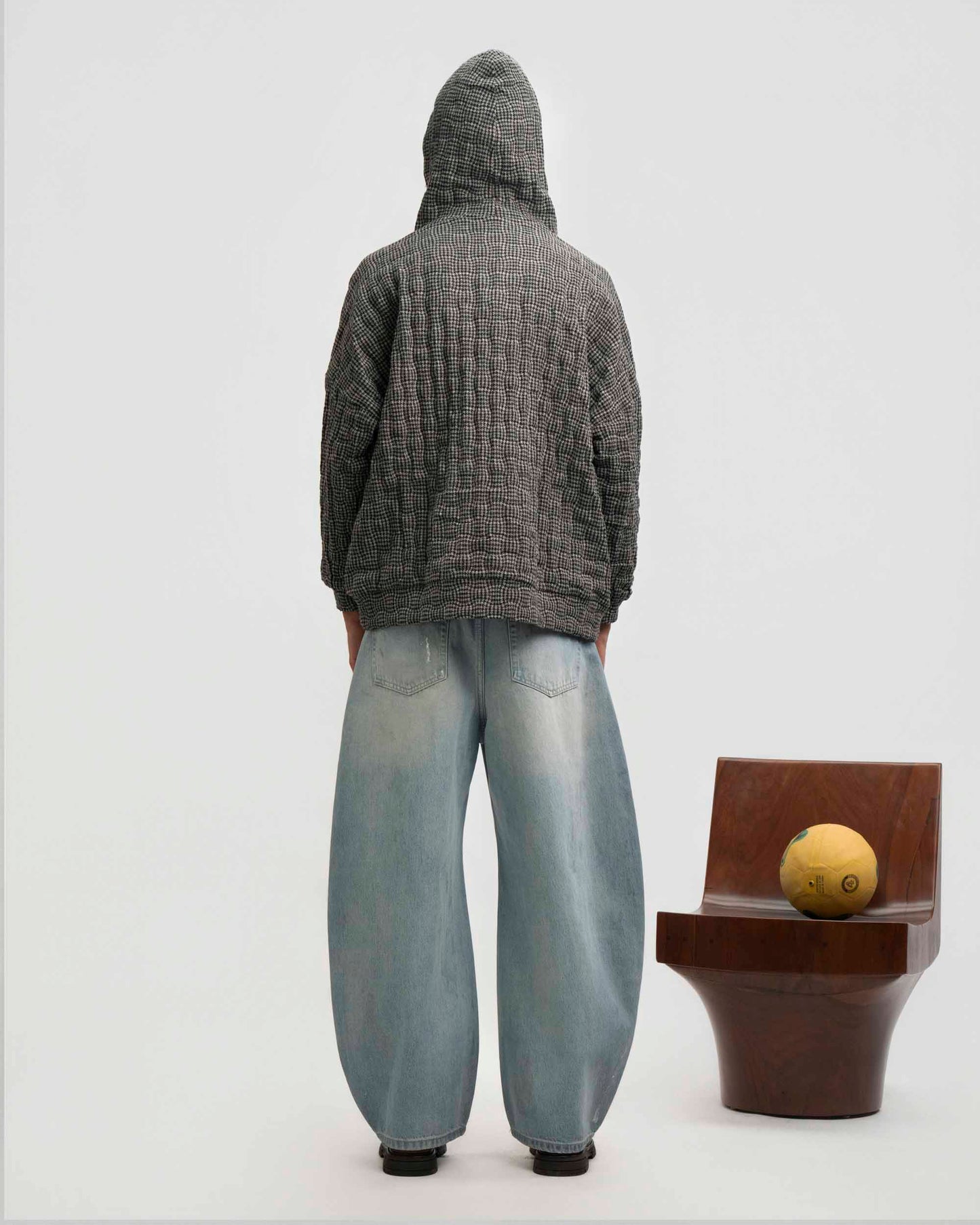 Crossgrain Hood Jacket