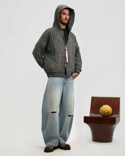 Crossgrain Hood Jacket