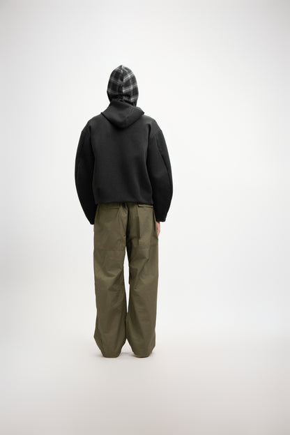 Wrap Hood Zip Hoodie