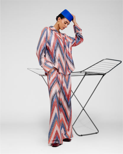 Metallic Chevron Set