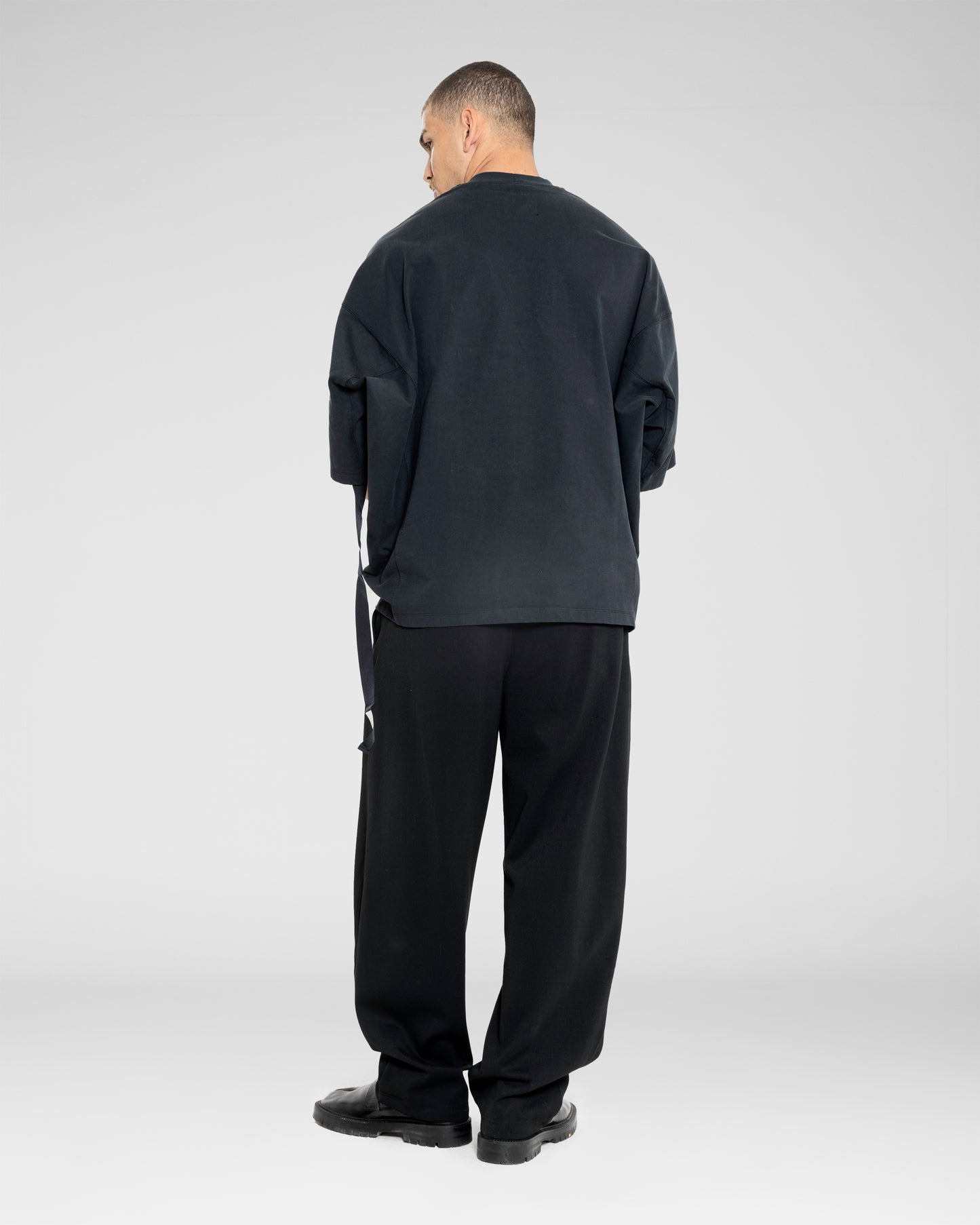 Heavyweight Mock Neck Tee