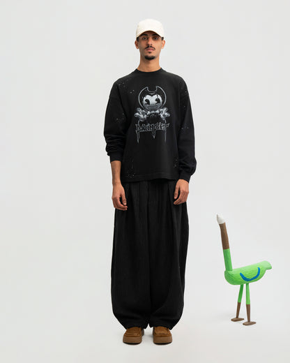 Textured Volume Pants