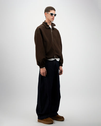 Stand Collar Zip Jacket