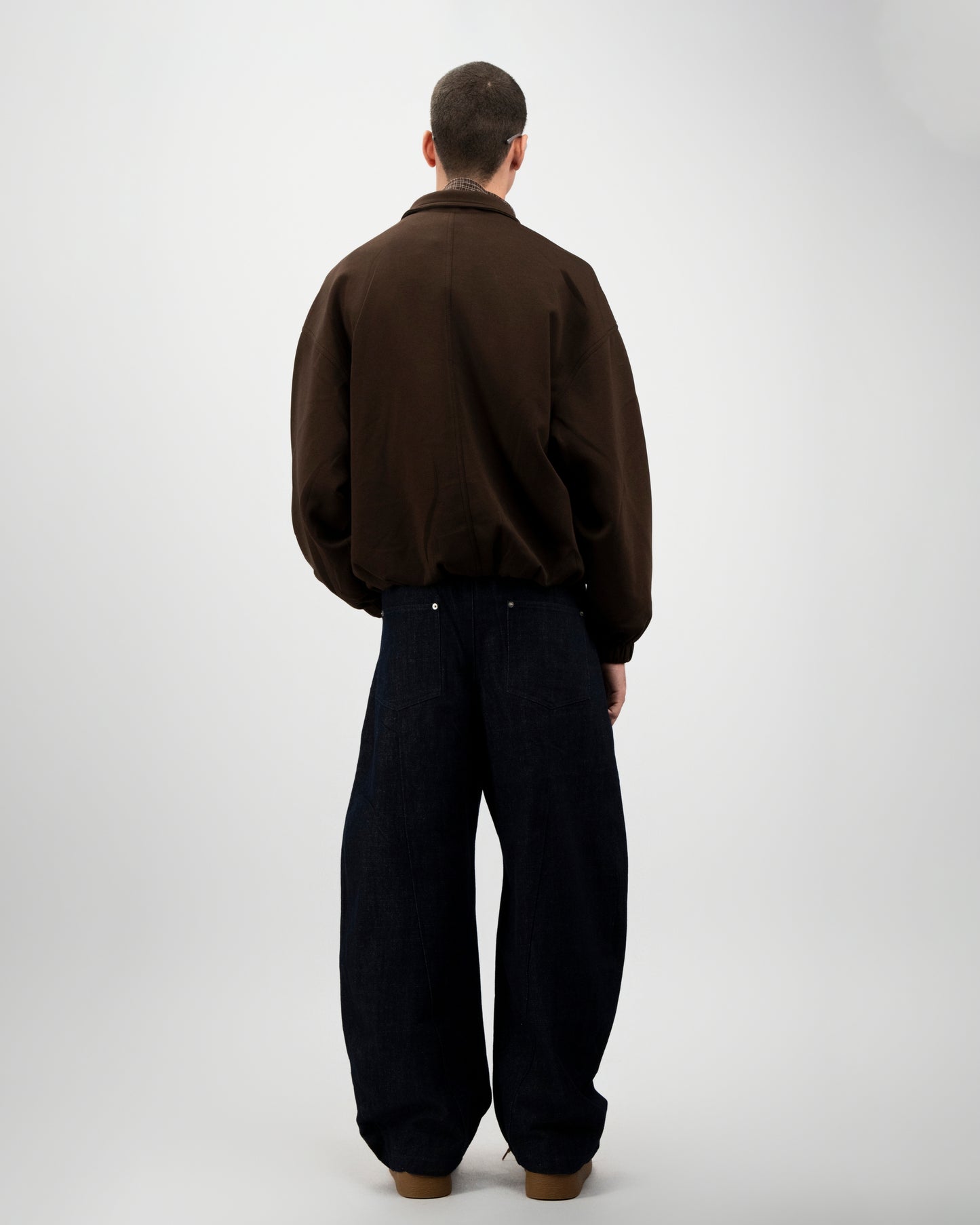 Stand Collar Zip Jacket