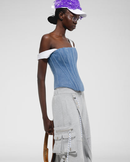 The Denim Corset