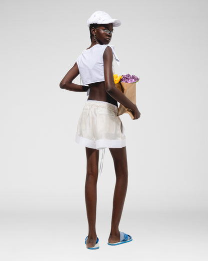 Shadow Play Drawstring Shorts