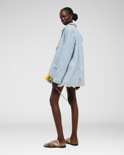 Airy Washed Blazer