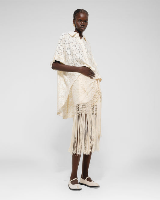 Luz Fringe Skirt