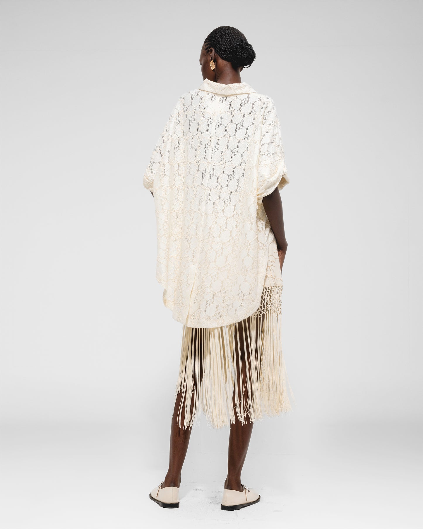 Luz Fringe Skirt
