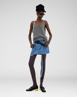 Ashen Knit Tank  — Gray