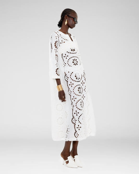 Eyelet Beach Dress 