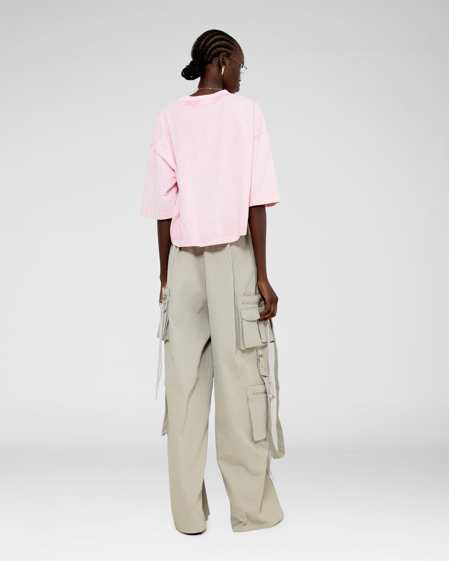 Fade Cinch-Hem Tee