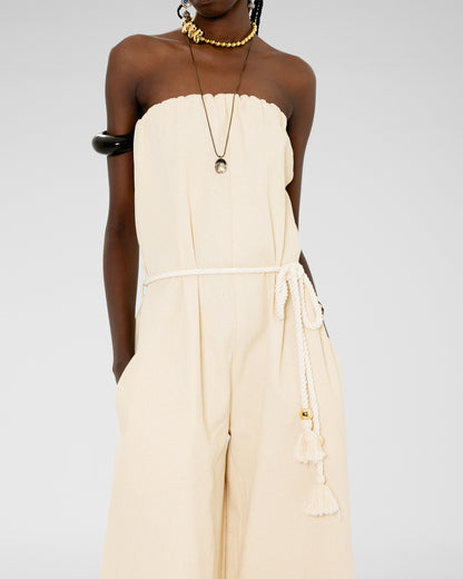 Sandswept Strapless Jumpsuit 