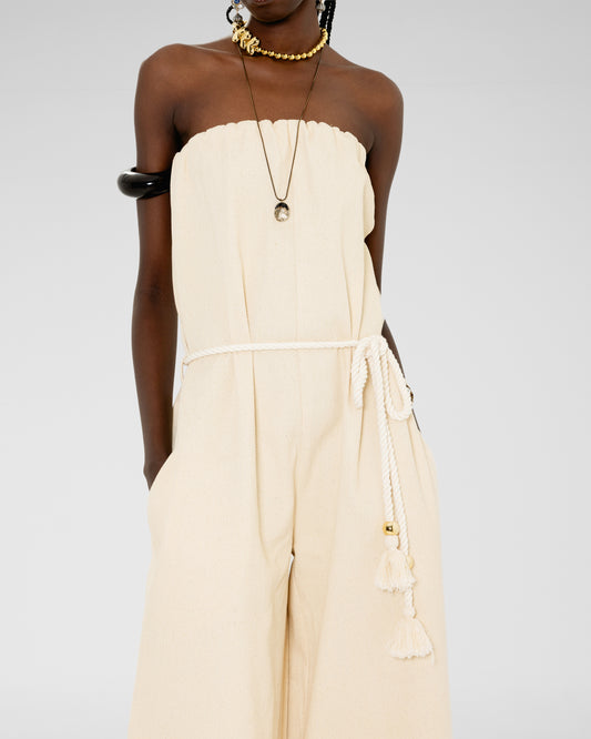 Sandswept Strapless Jumpsuit 