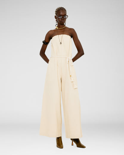 Sandswept Strapless Jumpsuit 
