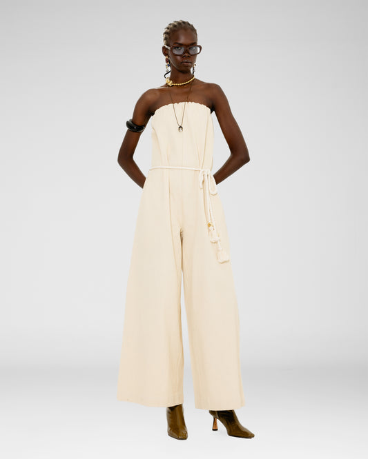Sandswept Strapless Jumpsuit 