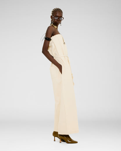 Sandswept Strapless Jumpsuit 
