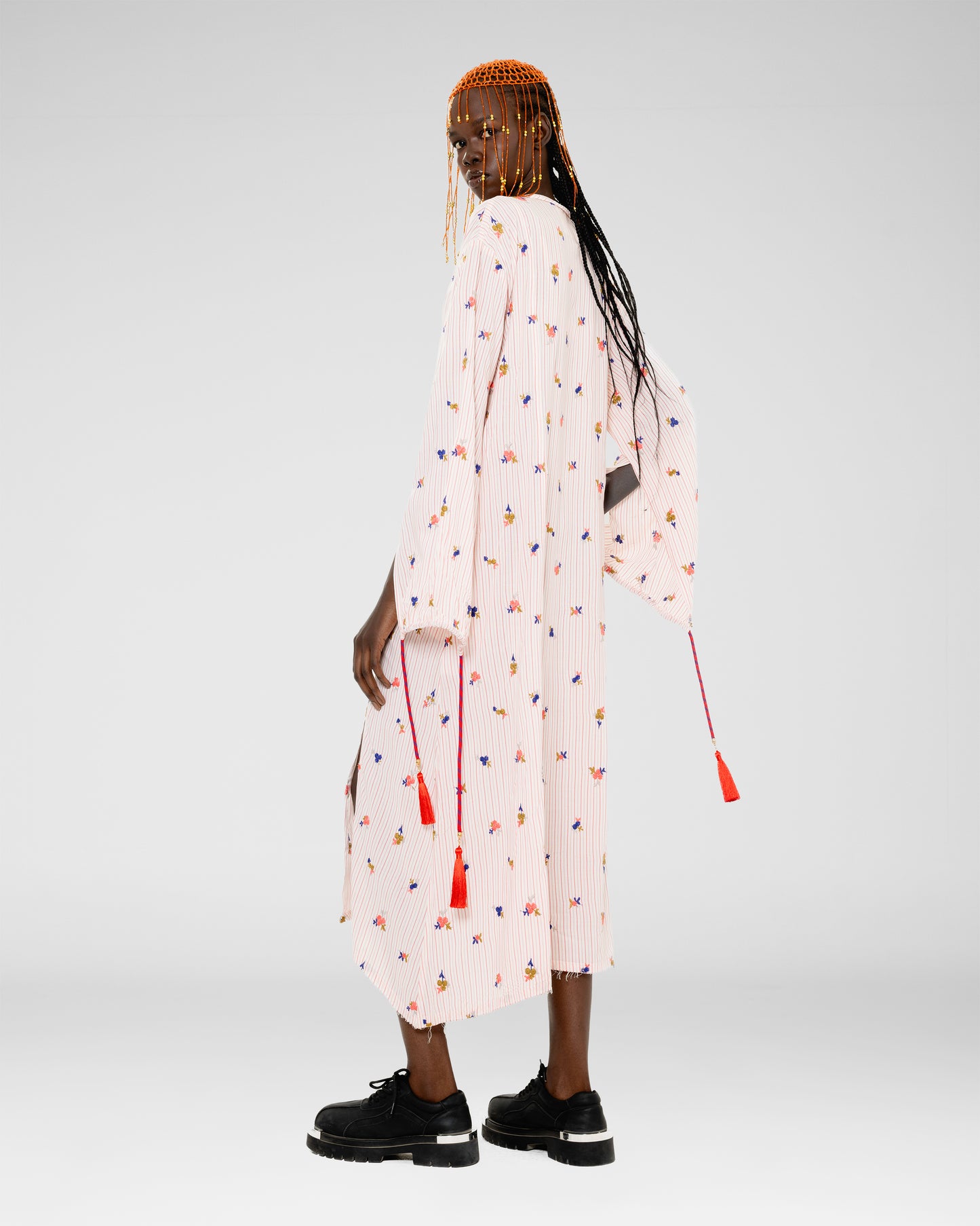Whispered Blooms Shirt Dress 