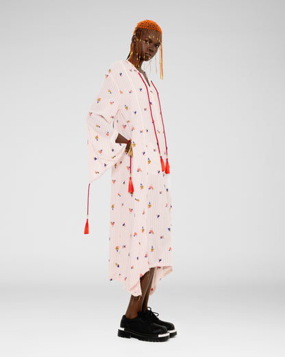 Whispered Blooms Shirt Dress 