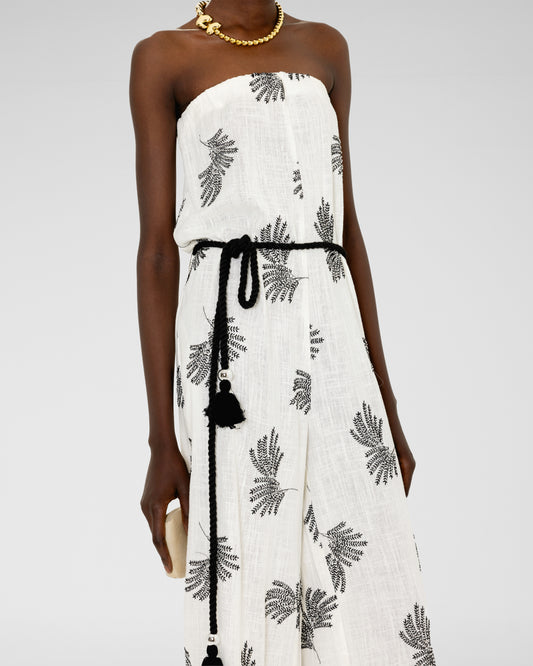 Embroidered jungle Jumpsuit 