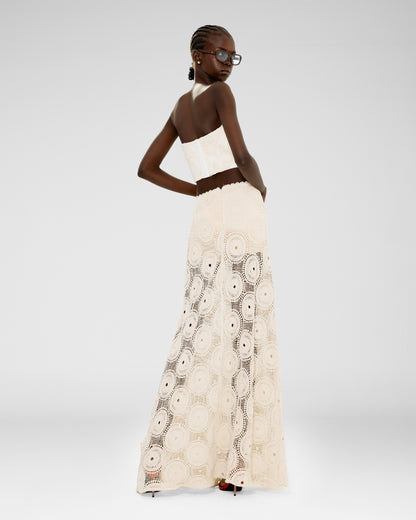 Loops Crochet Maxi Skirt