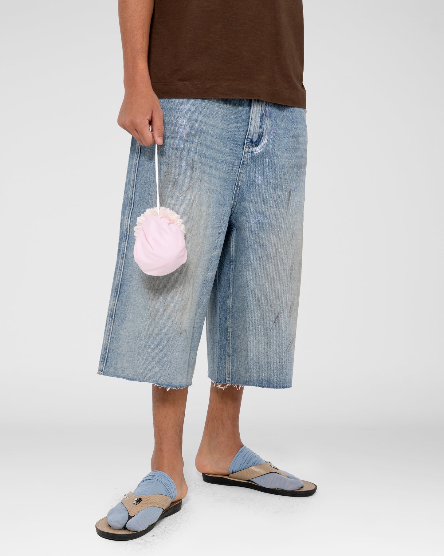 StoneWash Denim Shorts