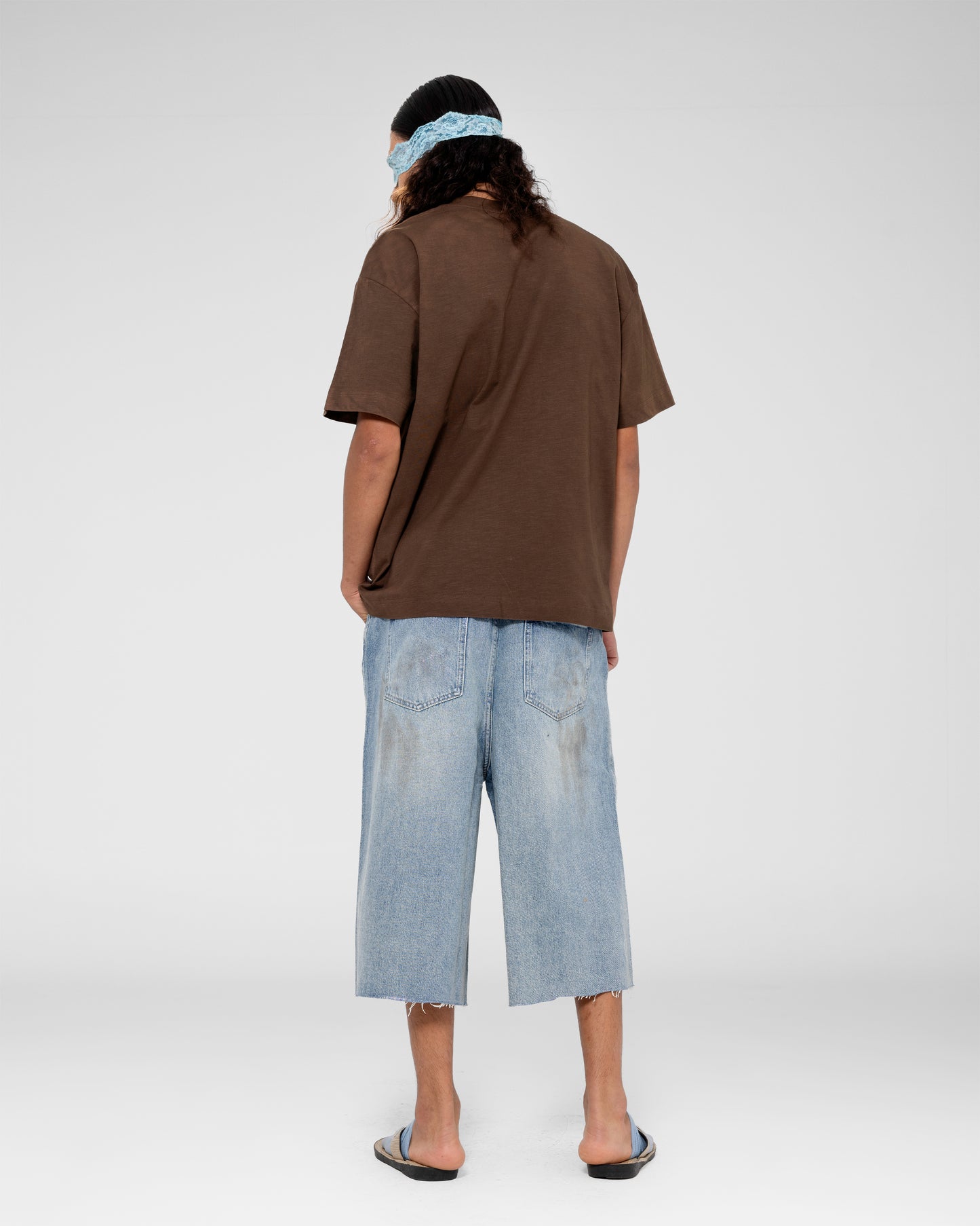 StoneWash Denim Shorts