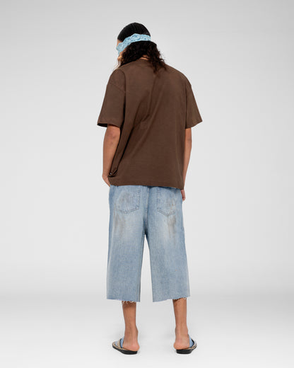 StoneWash Denim Shorts