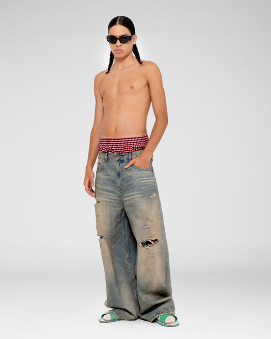 Wreckage Wide Jeans