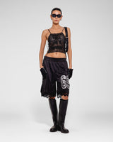 Daddy Statement Top — Black