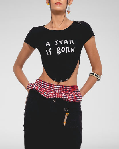 Star Born Asymmetric Tee