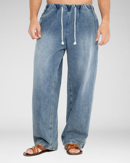 Coastal Ease Denim Pants