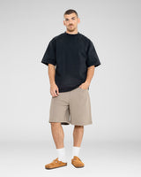 Frontline Cargo Shorts — Beige