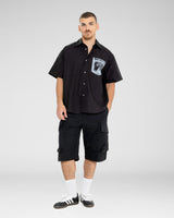 Badge Shirt — Black