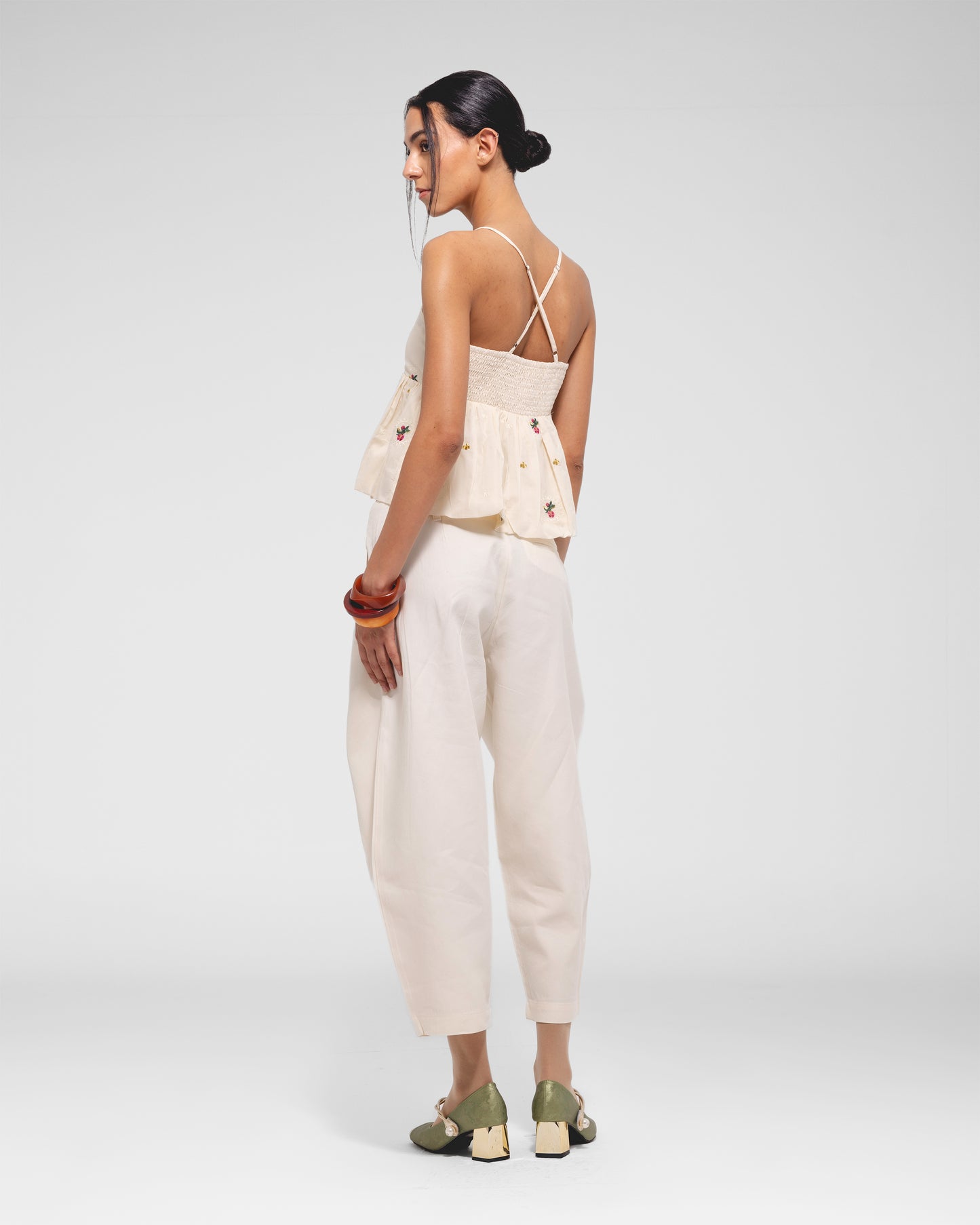 Origami Wrap-Tie Trousers