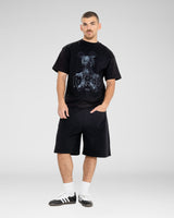 Rebel Mouse Graphic Tee — Black