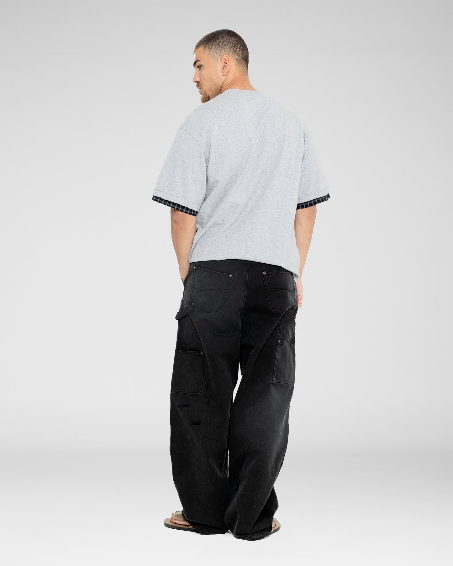 Check Hem Tee