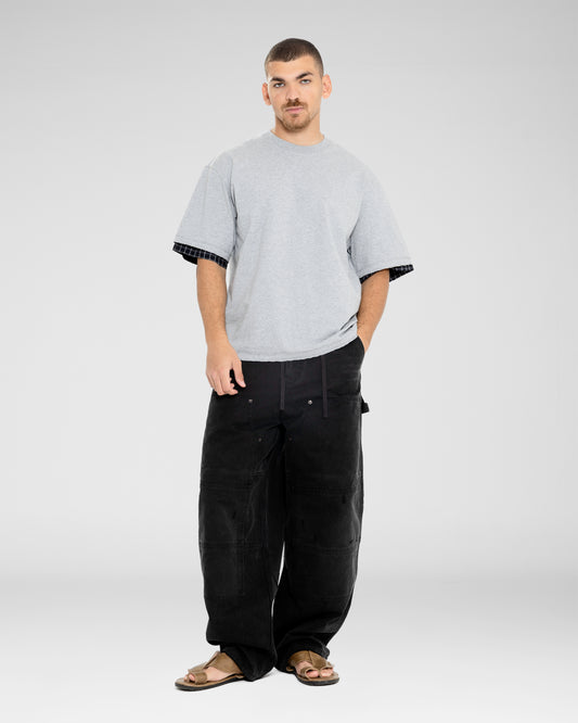 Check Hem Tee