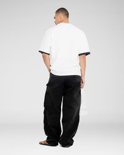 Check Hem Tee