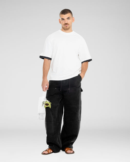 Check Hem Tee