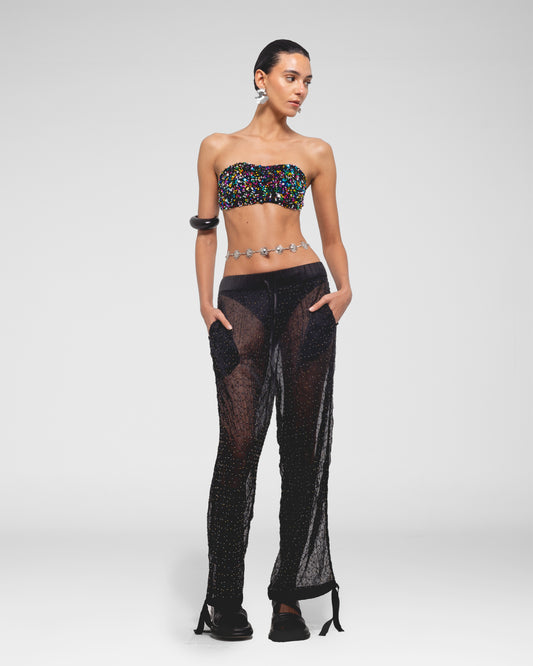  Prism Sequin Bandeau
