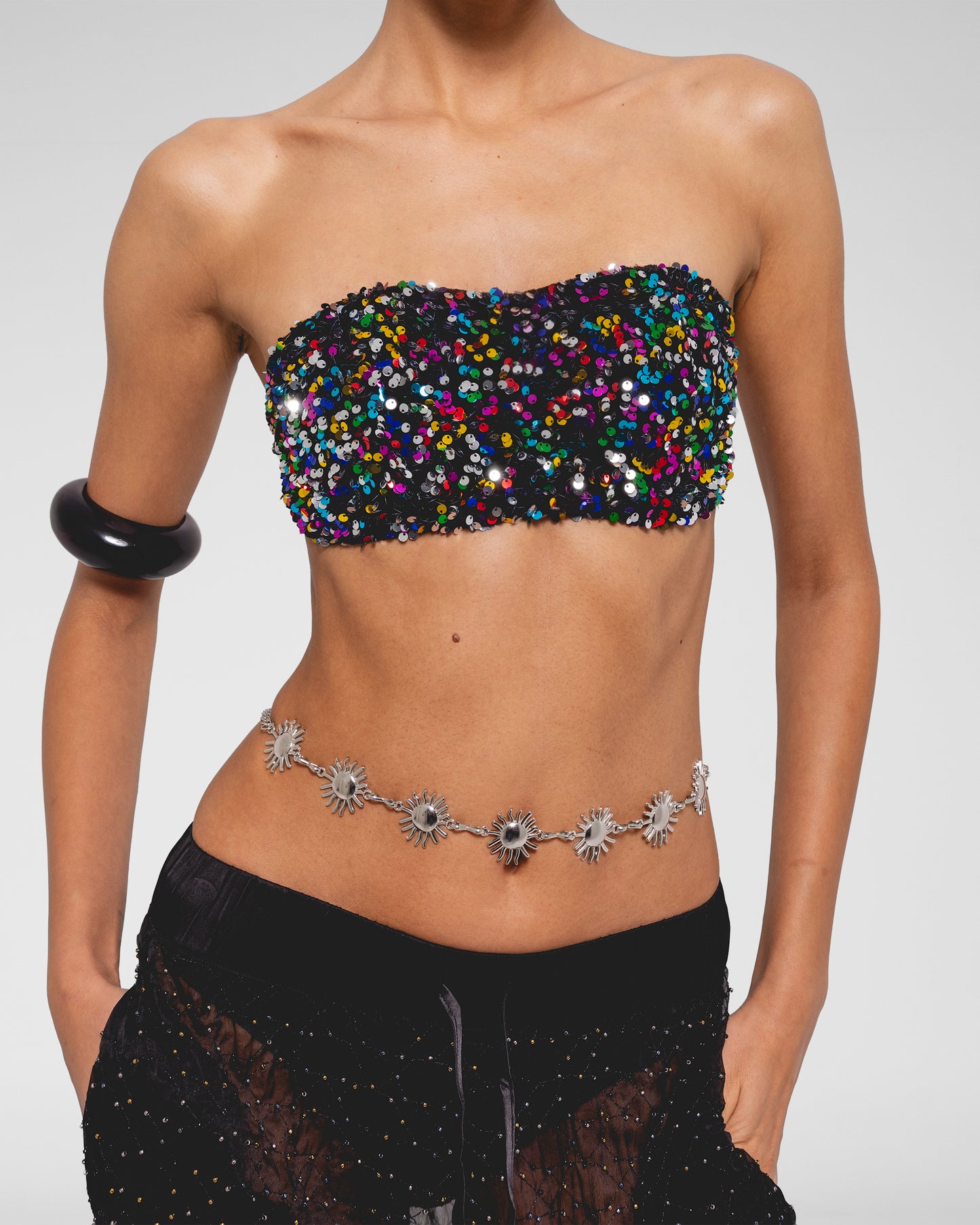  Prism Sequin Bandeau