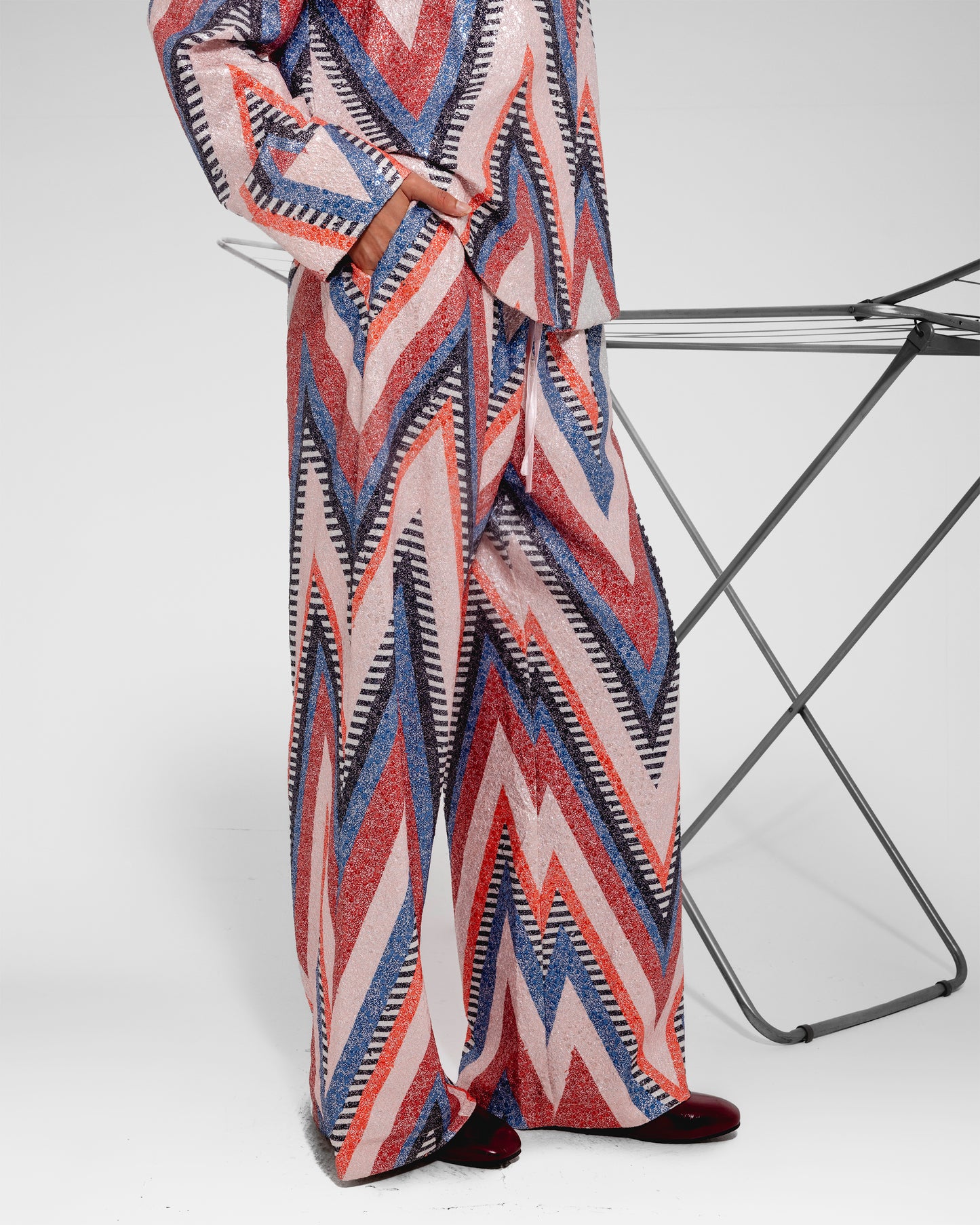 Chevron Wide-Legs