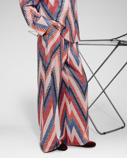 Chevron Wide-Legs